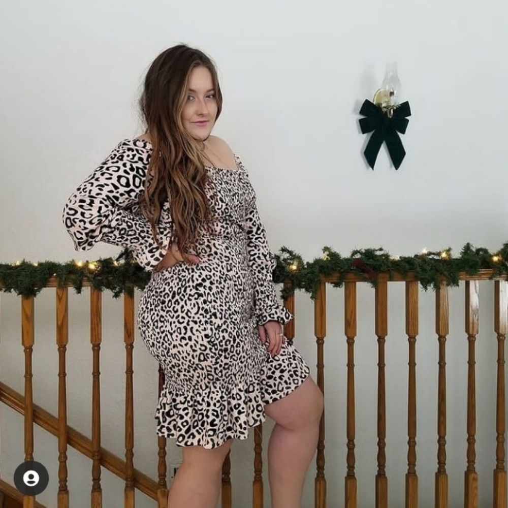 Printed Dress - Picture 2 of 2